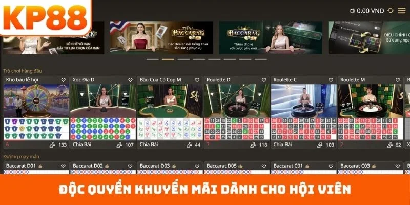 Độc quyền khuyến mãi dành cho hội viên