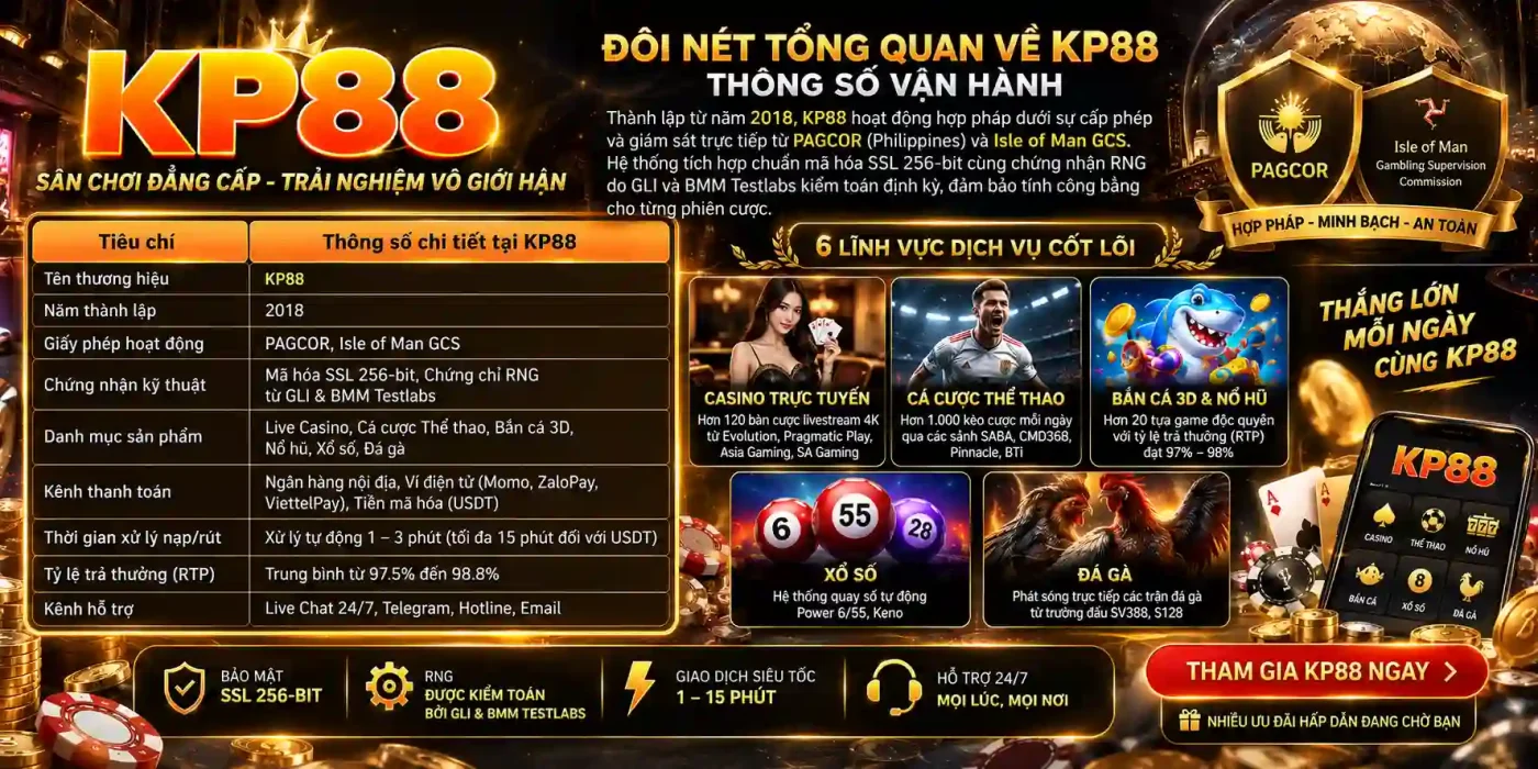 Đôi nét tổng quan về KP88 - Thông số vận hành
